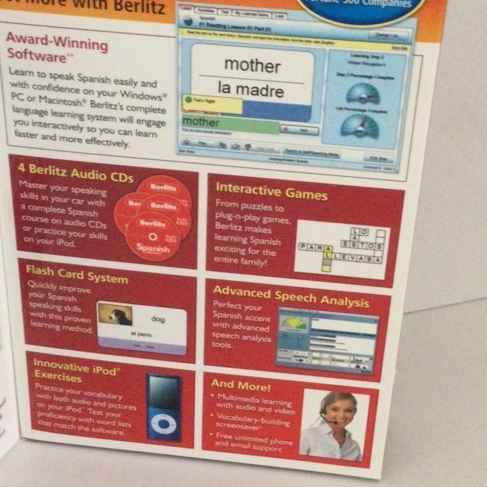 Learn to Speak Spanish 4=Audio CDs - Picture 2 of 6